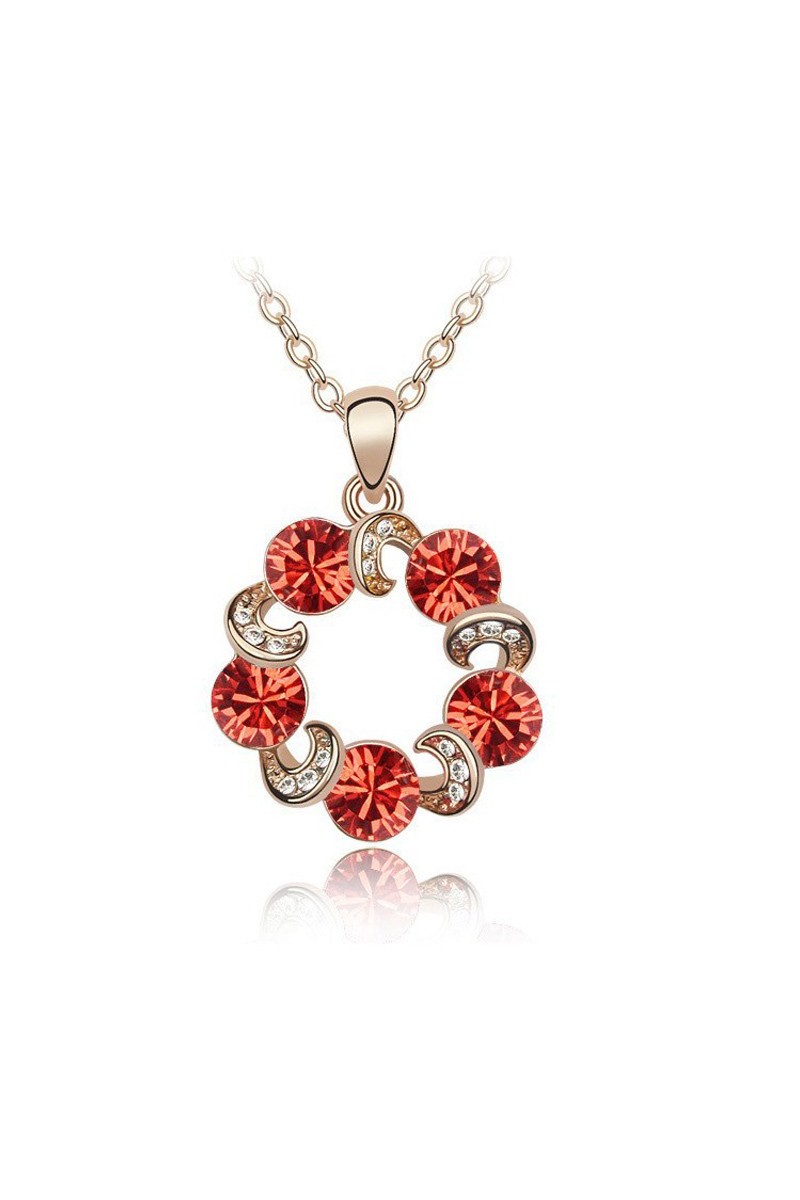 Bijoux fantaisie Galaxie Rouge et dorée - Ref F019 - 01