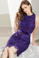 Open-Back Short Lace Party Dress - Ref C1911 - 06