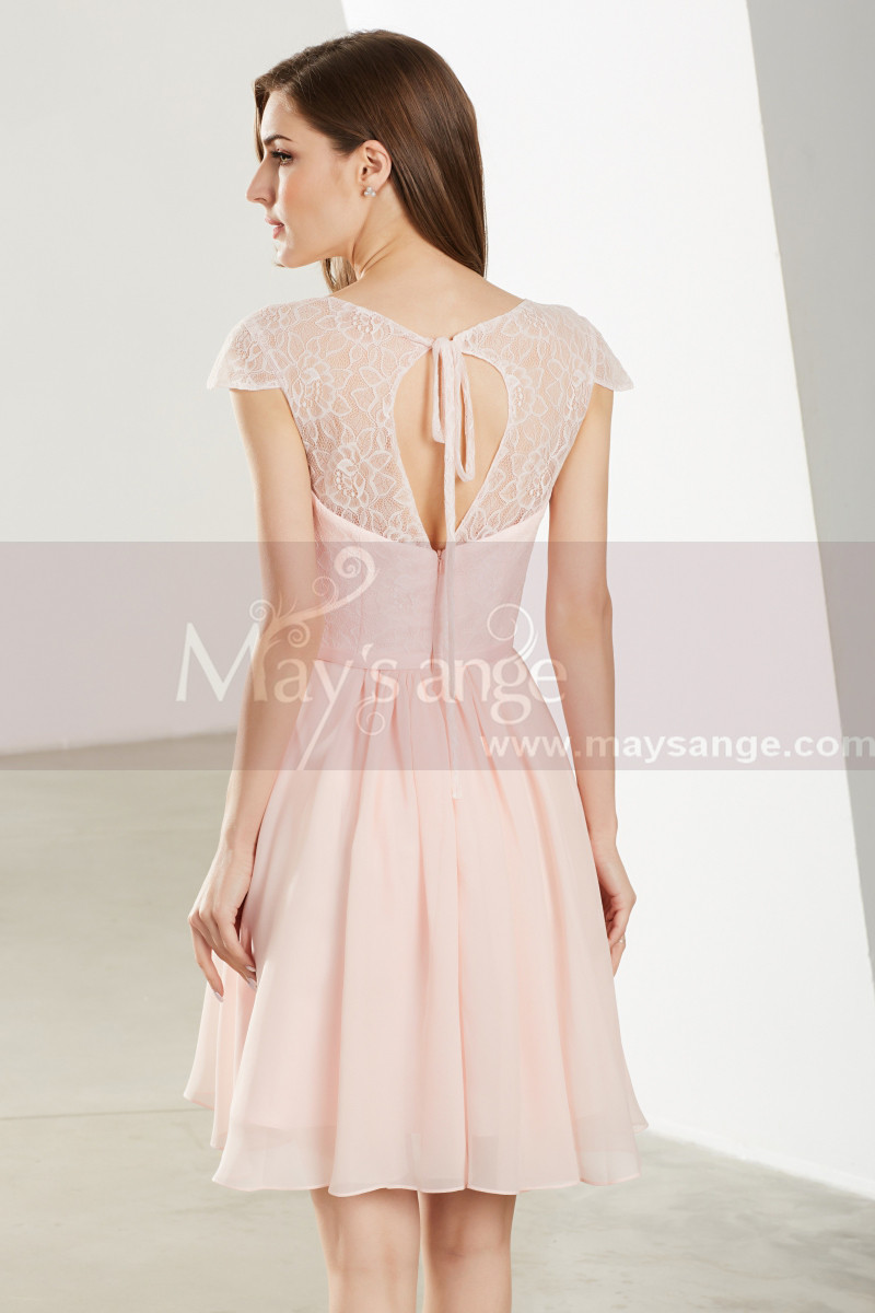 pink short dresses for wedding