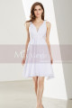 Short White Homecoming Dress - Ref C1914 - 04