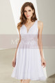 Short White Homecoming Dress - Ref C1914 - 07