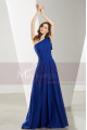 One Shoulder Blue Royal Maxi Dress For Prom - Ref L1904 - 05