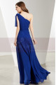One Shoulder Blue Royal Maxi Dress For Prom - Ref L1904 - 03