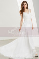 White Long Chiffon Evening Prom Dresses - Ref L1903 - 06