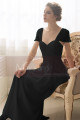 Long Evening Dress With Butterfly Sleeves - Ref L754 - 03