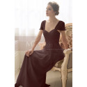 Long Evening Dress With Butterfly Sleeves - Ref L754 - 039