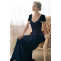 Long Evening Dress With Butterfly Sleeves - Ref L754 - 026