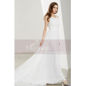 Long Chiffon White Ball Gown Dresses - Ref L1906 - 02