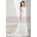 Long Chiffon White Ball Gown Dresses - Ref L1906 - 05