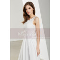 Long Chiffon White Ball Gown Dresses - Ref L1906 - 03
