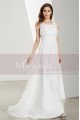 Long Chiffon White Ball Gown Dresses - Ref L1906 - 06