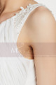 Long Chiffon White Ball Gown Dresses - Ref L1906 - 07