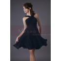 Violet Short Party Dress With Crossed Straps - Ref C191 - 028