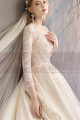 Splendid Champagne Wedding Dress For A Dream Wedding - Ref M1901 - 03