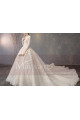 Splendid Champagne Wedding Dress For A Dream Wedding - Ref M1901 - 04