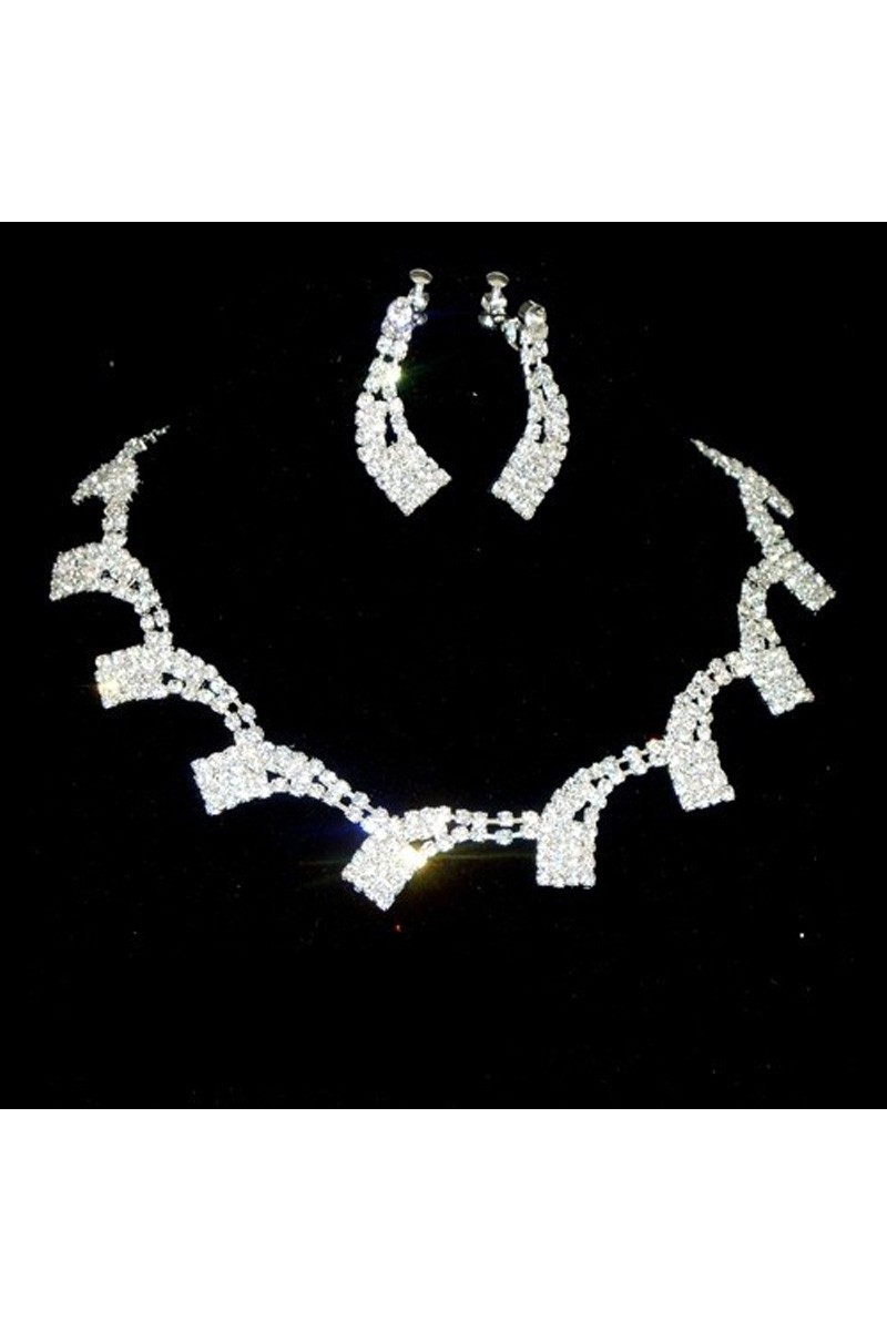 Parure Charme scintillant - Ref E010 - 01 Parure Charme scintillant - Ref E010 - 01