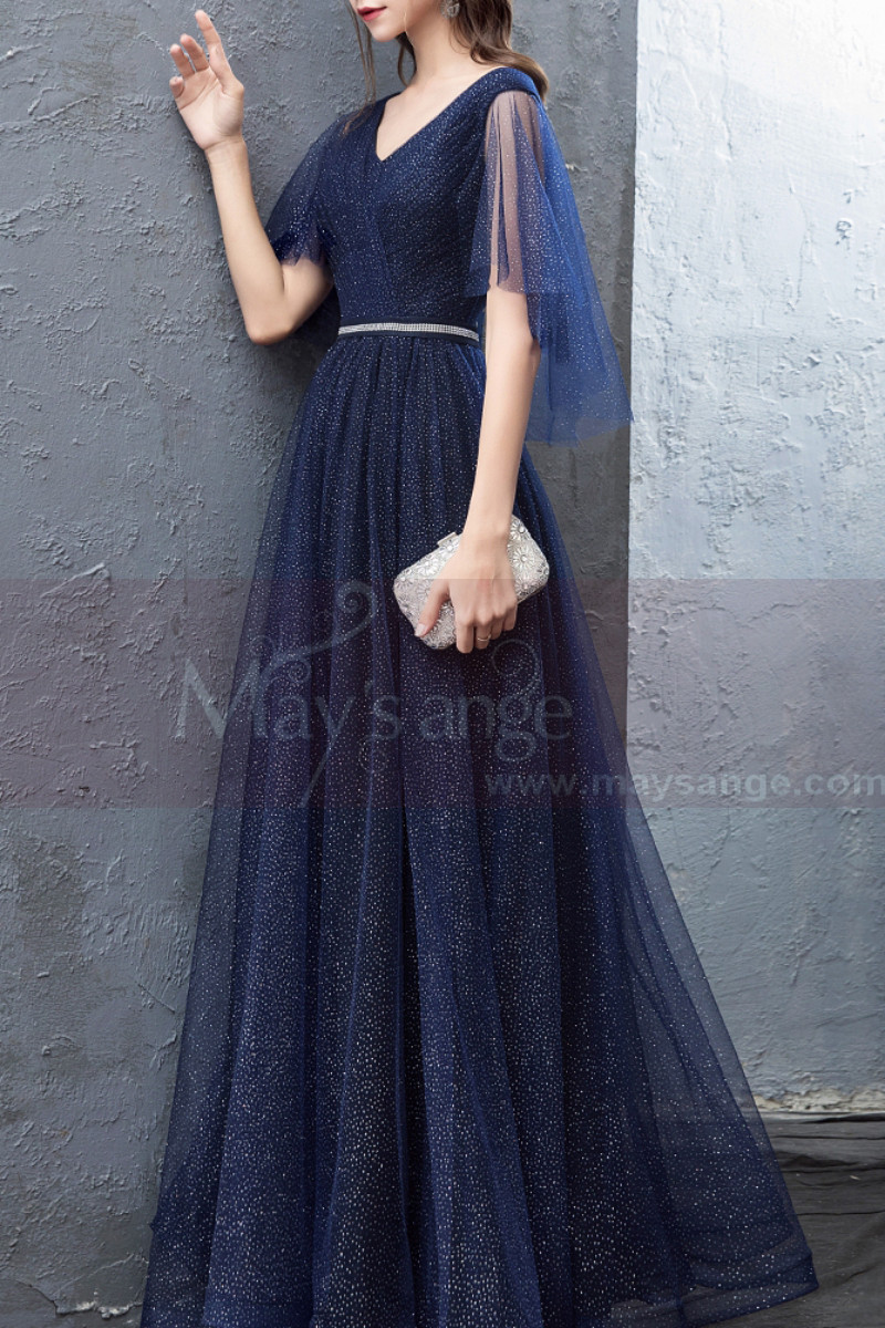 robe-habill-e-pour-m-re-de-la-mari-e-bleu-marine-manches-en-voile-ref