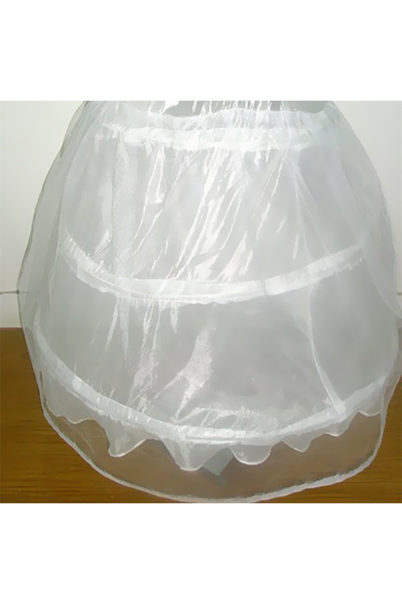 Three hoop cute petticoat under dress - Ref J001 - 01