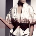 Black belt cheap bolero jacket wedding - Ref BOL004 - 02