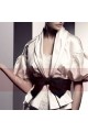 Black belt cheap bolero jacket wedding - Ref BOL004 - 02