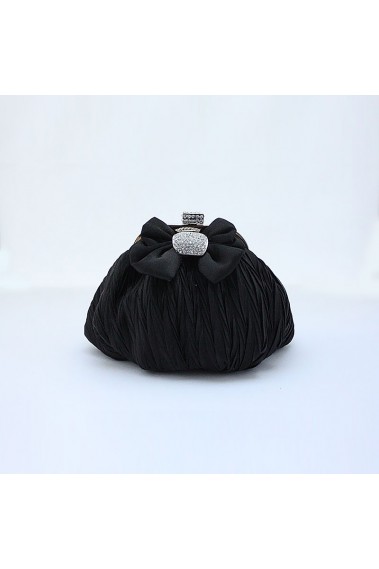 Pochette soirée style bourse noir - SAC031 #1