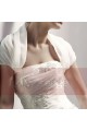 Cap sleeve white bolero shrug wedding - Ref BOL013 - 02