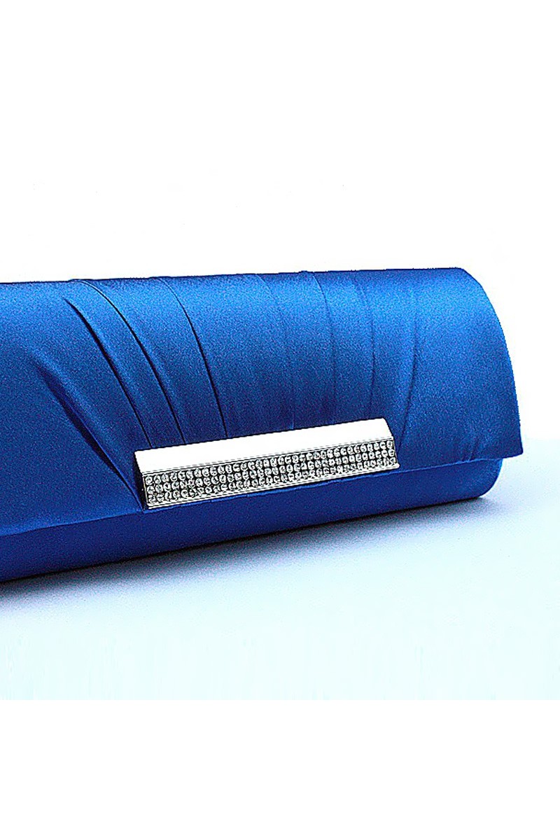 Beautiful chic royal blue evening bag - Ref SAC058 - 01