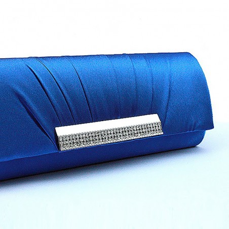Beautiful chic royal blue evening bag