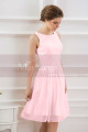 robe de fete courte petale de rose - Ref C794 - 02
