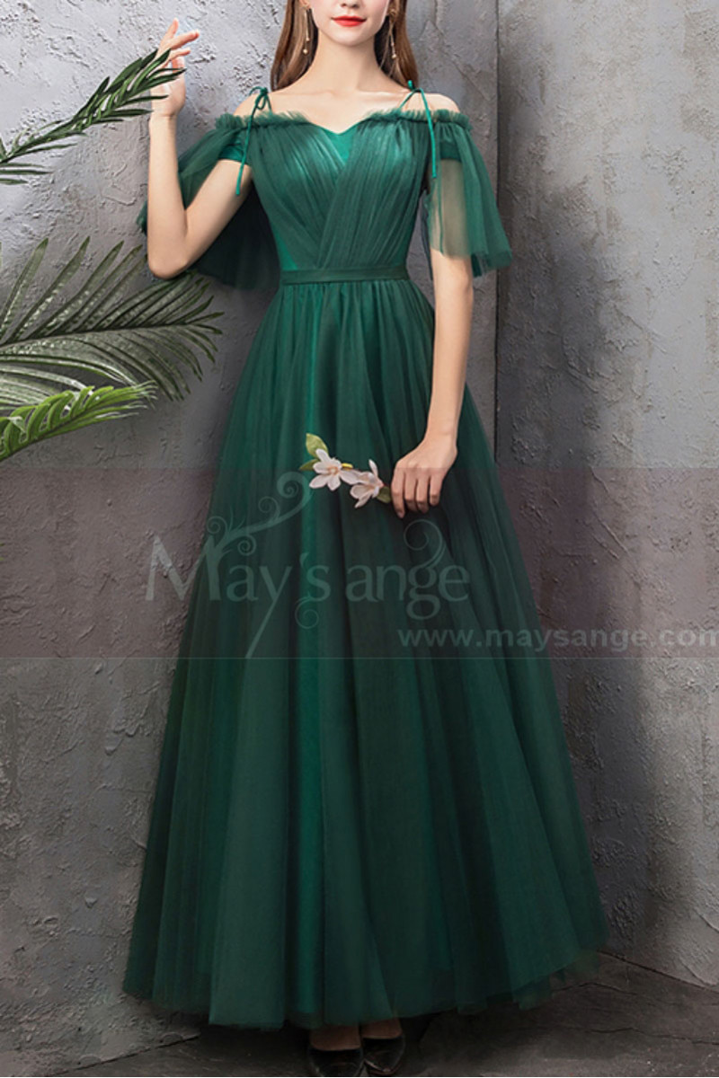 robe cocktail longue boheme chic