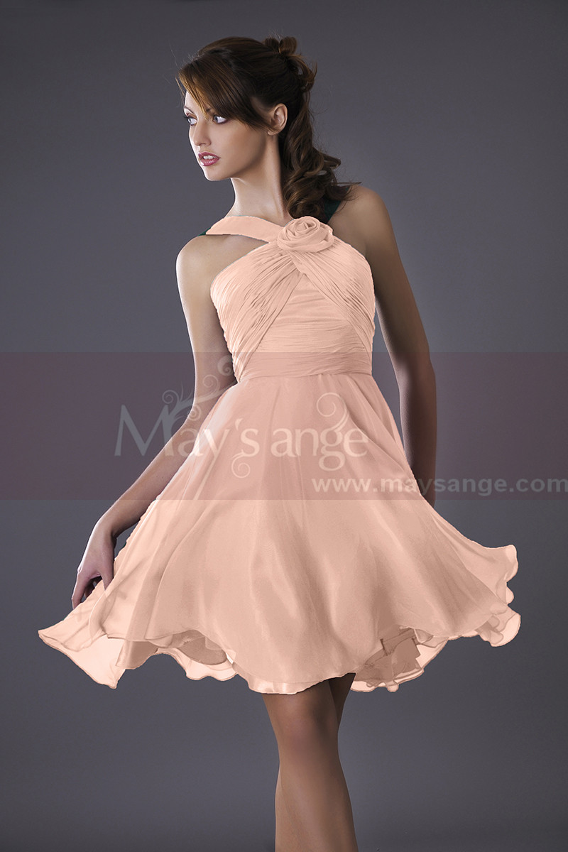 Purple Evening Cocktail Dress