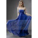 Bleu de Grece robe de soirée maysange - Ref L017 - 02