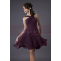 Purple Evening Cocktail Dress - Ref C080 - 036