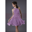 Purple Evening Cocktail Dress - Ref C080 - 035