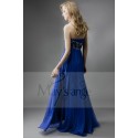 Bleu de Grece robe de soirée maysange - Ref L017 - 03
