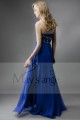 Bleu de Grece robe de soirée maysange - Ref L017 - 03