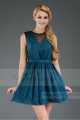 copy of Illusion Bodice Short Pink Bridesmaid Dress - Ref C304 - 03
