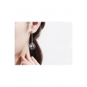 Chaine oreille pendante pierre - Ref B092 - 04