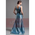 Promotion,Robe de soirée Bleu nuit mode - Ref L019 Promo - 02