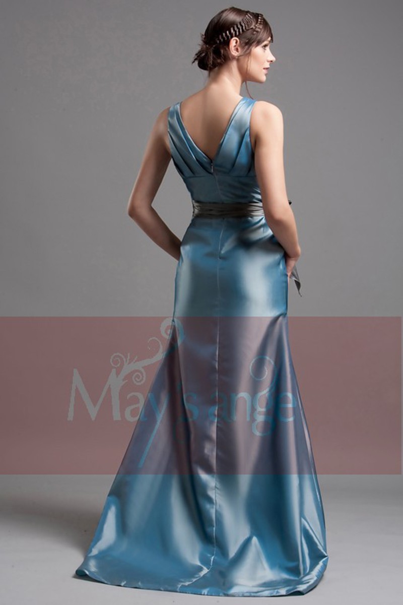 evening gown with train