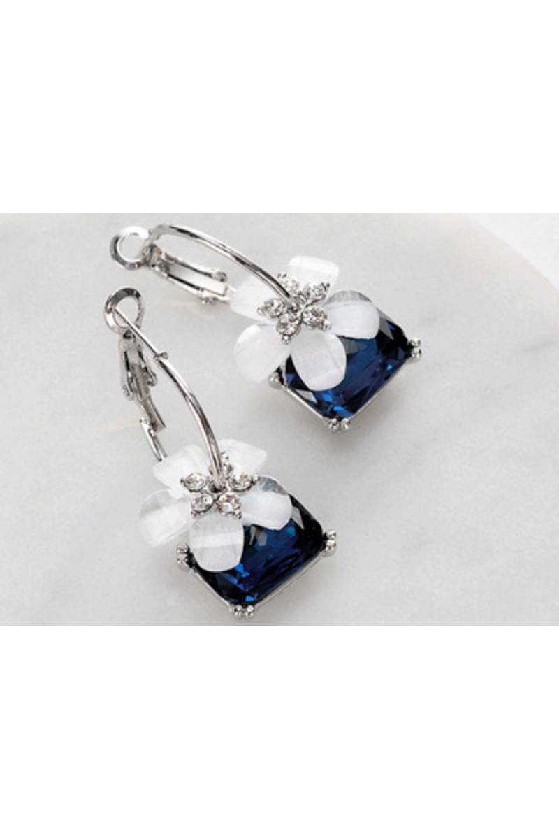 Boucles D'oreilles Pendants Crystal
