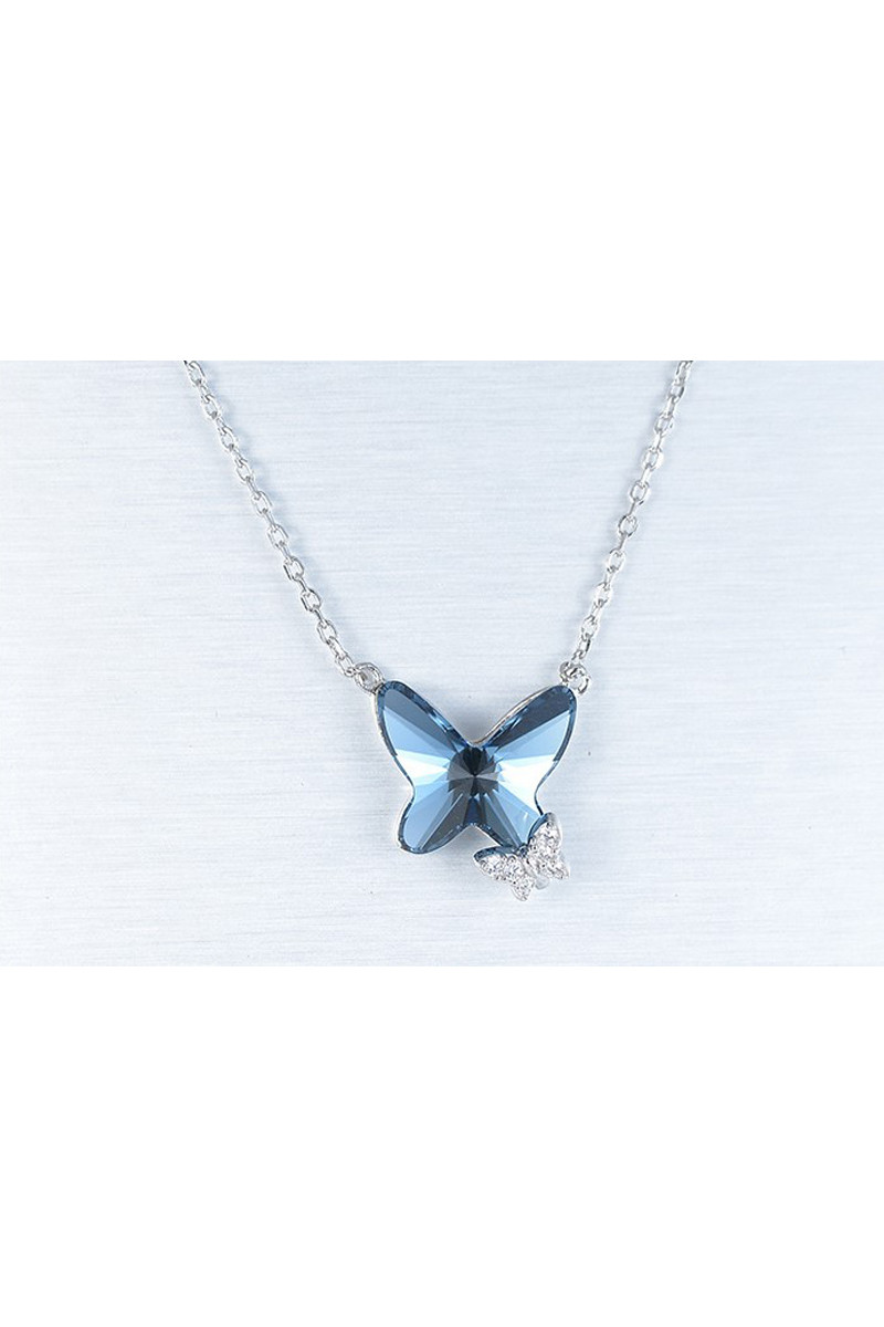 Pendentif Papillon Argent 925 Avec Fermoir - Charm Pour Bracelet Ou Collier - Quiges Design