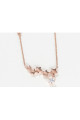Chain golden star necklace and crystal - Ref F066 - 04