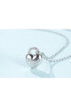 Pendentif en argent collier coeur love - Ref F069 - 03