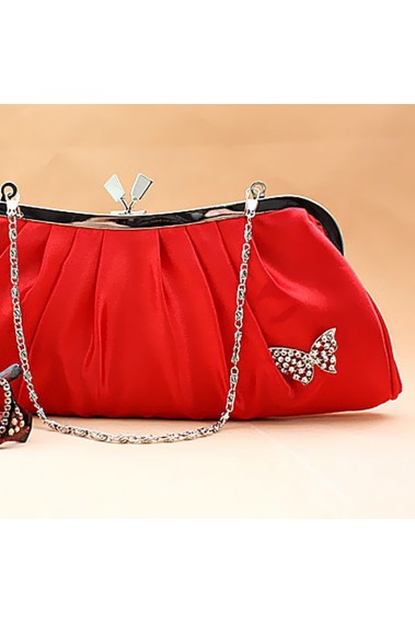 Best red evening clutches for weddings - SAC090 #1