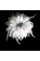 Beautiful White Flower Bridal Hairstyle - Ref B026 - 02