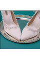 Gorgeous Wedding White Shoes With Pearls - Ref CH112 - 03