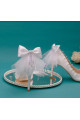 Gorgeous Wedding White Shoes With Pearls - Ref CH112 - 04