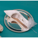 Gorgeous Wedding White Shoes With Pearls - Ref CH112 - 05