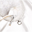 Pretty White Vintage Chic Bridal Shoes - Ref CH117 - 05